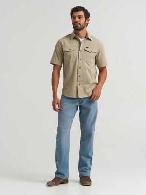 Men's Micro Ripstop Shirt in Coriander alternative view 3