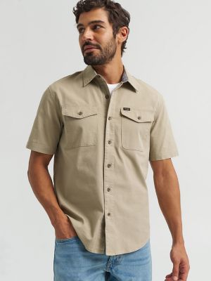 Men's Micro Ripstop Shirt in Coriander alternative view 4