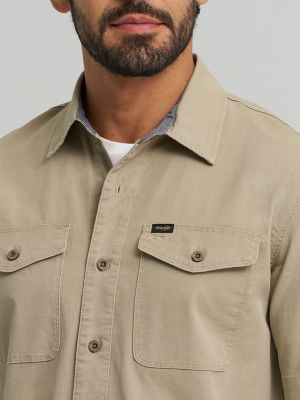 Men's Micro Ripstop Shirt in Coriander alternative view 6