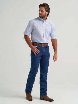 Wrangler&reg; George Strait&trade; Short Sleeve Two Pocket Button Down Shirt in Red Dot