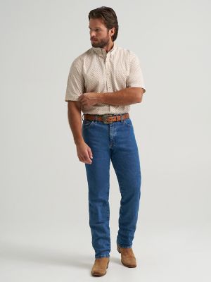 Wrangler&reg; George Strait&trade; Short Sleeve Two Pocket Button Down Shirt