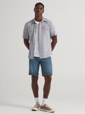 Men's Free To Stretch&trade; Denim Short in Midnight Haze alternative view