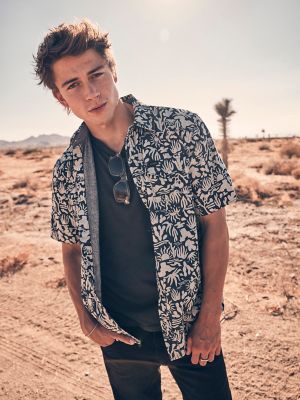 Men's Print Camp Shirt