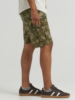 Men's Stretch Ripstop Cargo Short in Vintage Camo alternative view 4