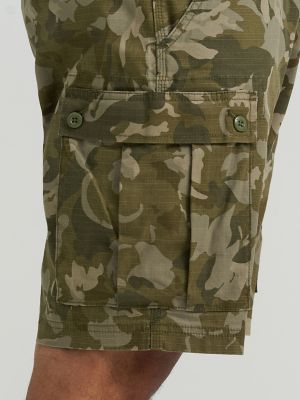 Men's Stretch Ripstop Cargo Short in Vintage Camo alternative view 7