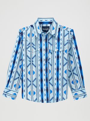 Boy's Checotah Long Sleeve Western Snap Shirt