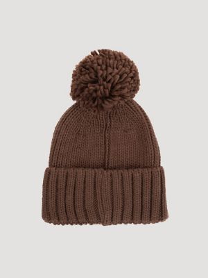 Women&rsquo;s Ribbed Pom Pom Beanie