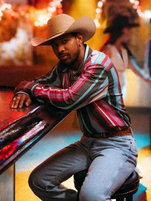 Vintage-Inspired Brushpopper Western Snap Workshirt