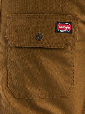 Men's Corduroy Collar Workwear Barn Coat