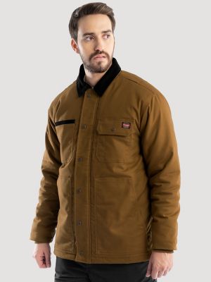 Men's Corduroy Collar Workwear Barn Coat