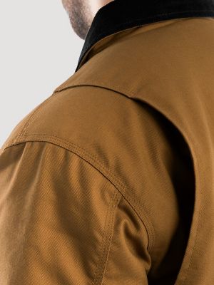 Men's Corduroy Collar Workwear Barn Coat