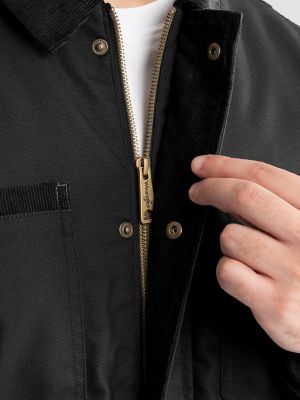 Men's Corduroy Collar Workwear Barn Coat