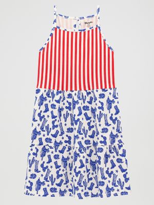 Girl's Americana Western Tank Dress from Wrangler - $32.99