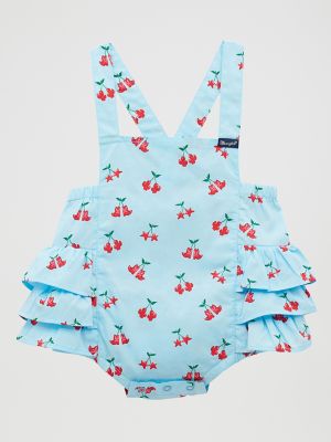 Baby Girl's Western Printed Ruffle Bodysuit from Wrangler - $34.99