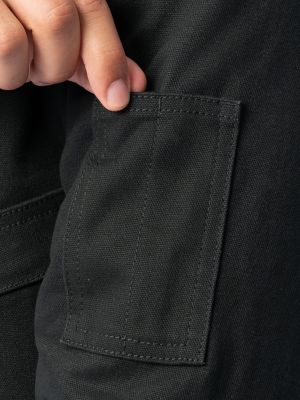 Men's Workwear Insulated Flex Duck Coverall in Jet Black