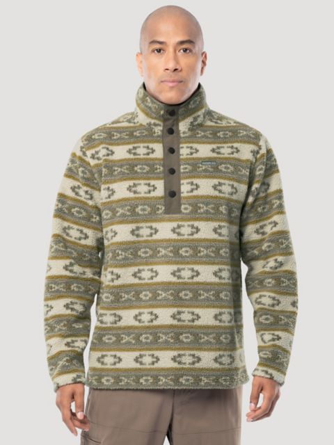 Мужской свитер Wrangler ATG™ Sherpa Pattern Pullover, цвет: Оливковый