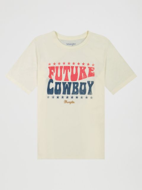 Детские футболки Wrangler Boy's Future Cowboy Graphic T-Shirt