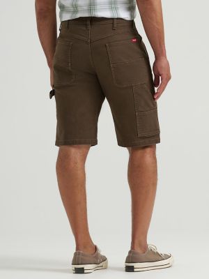 Men's Wrangler&reg; Five Star Premium Carpenter Shorts in Slate Black alternative view 2