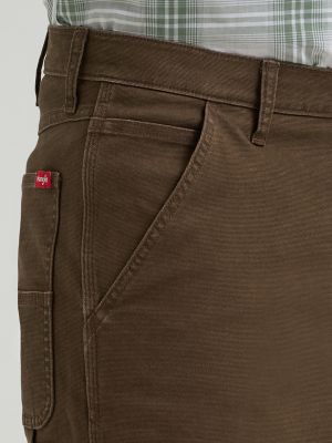 Men's Wrangler&reg; Five Star Premium Carpenter Shorts in Slate Black alternative view 6