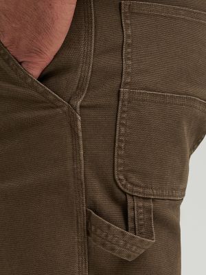 Men's Wrangler&reg; Five Star Premium Carpenter Shorts in Slate Black alternative view 7