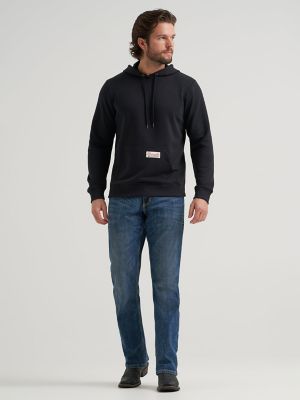 Fit For Champions Pullover Hoodie in Jet Black