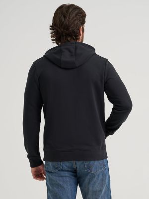 Fit For Champions Pullover Hoodie in Jet Black