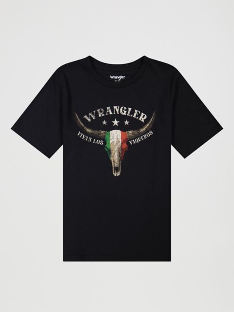 Детские футболки Wrangler Boy's Vaquero Heritage Graphic T-Shirt
