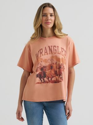 Three Horses Girlfriend Graphic Tee