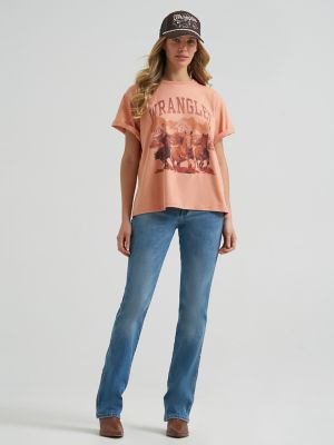 Three Horses Girlfriend Graphic Tee