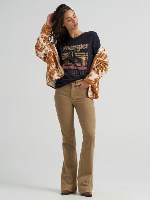 Wrangler Fearless Cowgirl Reg Fit Graphic Tee