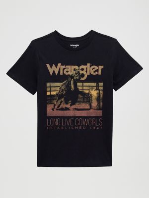 Wrangler Fearless Cowgirl Reg Fit Graphic Tee