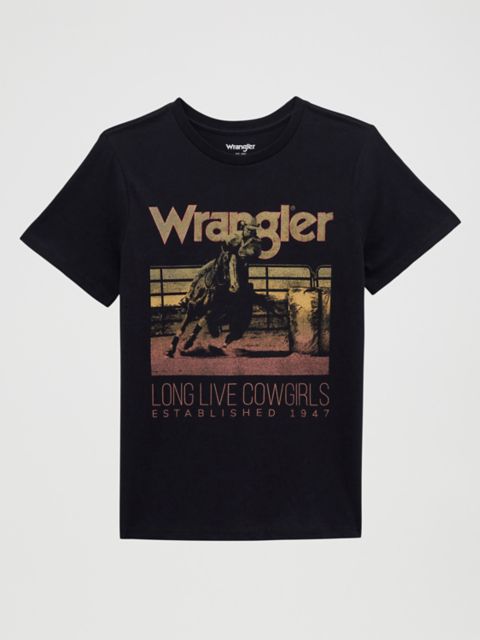 Женские футболки Wrangler Fearless Cowgirl Reg Fit Graphic Tee