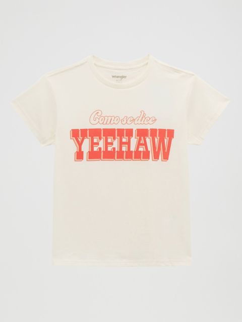 Женские футболки Wrangler Yeehaw Retro Reg Graphic Tee