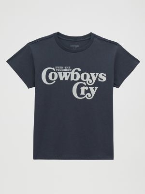 Cowboys Cry Retro Reg Graphic Tee