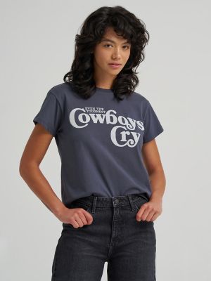 Cowboys Cry Retro Reg Graphic Tee