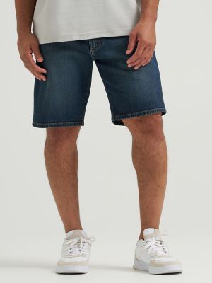 Men's Wrangler&reg; Five Star Premium 5-pocket Relaxed Denim Short in Tinted Dark alternative view