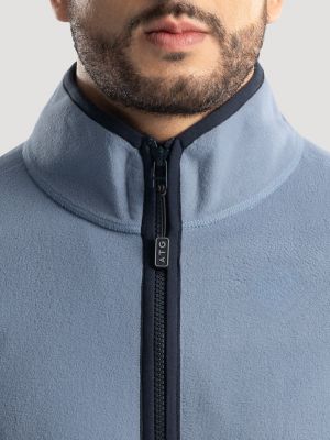 Men's Wrangler ATG&trade; Color Block Mock Neck Jacket