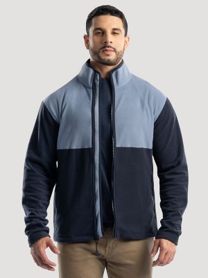 Men's Wrangler ATG™ Color Block Mock Neck Jacket