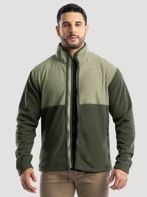 Men's Wrangler ATG™ Color Block Mock Neck Jacket
