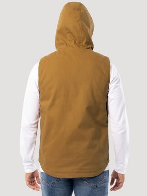 Men's RIGGS Workwear&reg; Hooded Vest in Duck Brown
