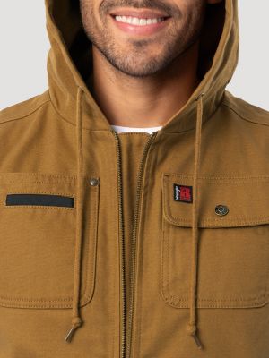 Men's RIGGS Workwear&reg; Hooded Vest in Duck Brown