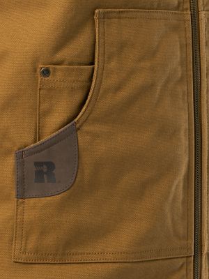 Men's RIGGS Workwear&reg; Hooded Vest in Duck Brown