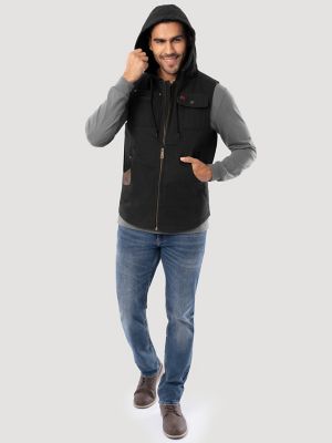 Men's RIGGS Workwear&reg; Hooded Vest in Black