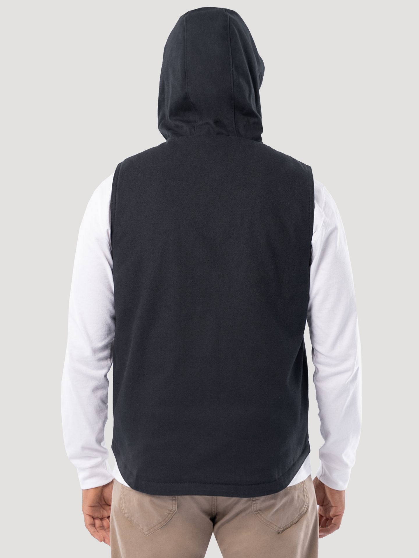 Мужской жилет Wrangler Riggs Workwear® Hooded, цвет: Тёмный тёмно-синий — фото 4