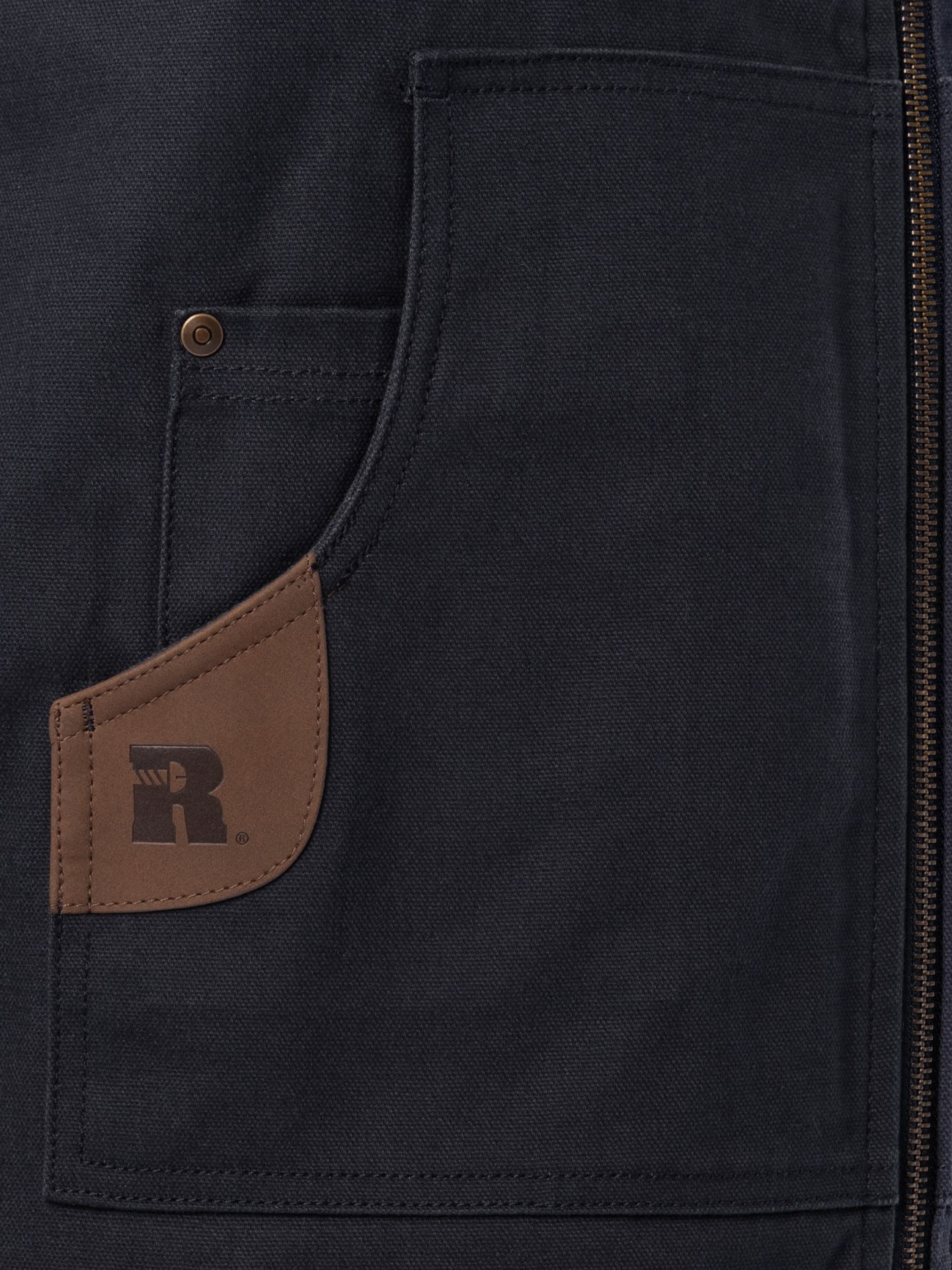 Мужской жилет Wrangler Riggs Workwear® Hooded, цвет: Тёмный тёмно-синий — фото 7