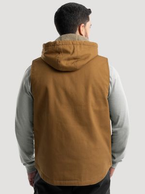 Men's RIGGS Workwear® Hooded Sherpa Lined Vest | JACKETS