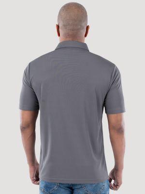 Men's RIGGS Workwear&reg; Performance Pocket Polo in Charcoal