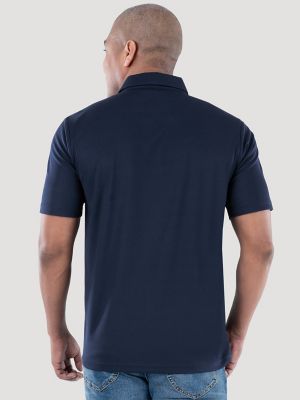 Men's RIGGS Workwear&reg; Performance Pocket Polo in Navy alternative view 3