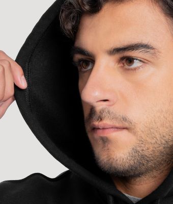Men's RIGGS Workwear&reg; Front Pocket Hoodie in Black