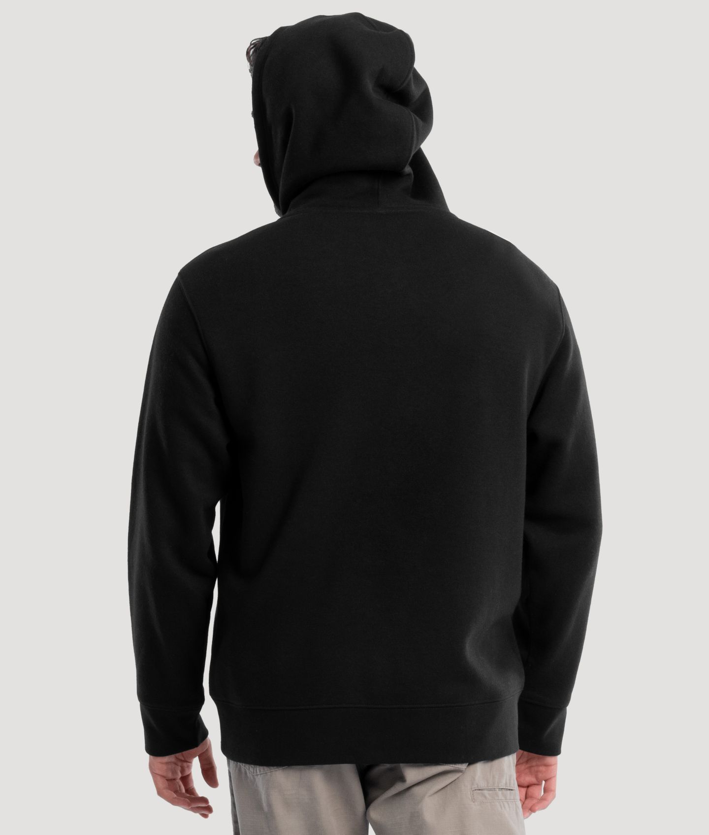Мужское худи Wrangler Riggs Workwear® Full Zip, цвет: Чёрный — фото 3